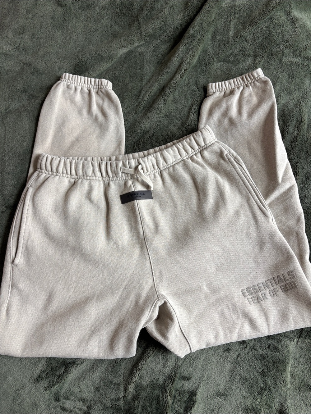 Fear of God Kids Cream Jogger Sweatpants